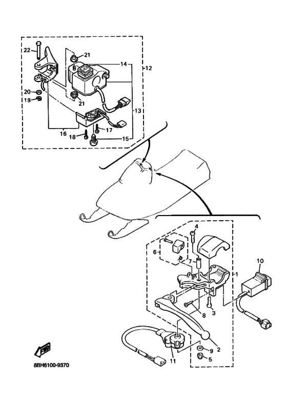 Handle switch & lever