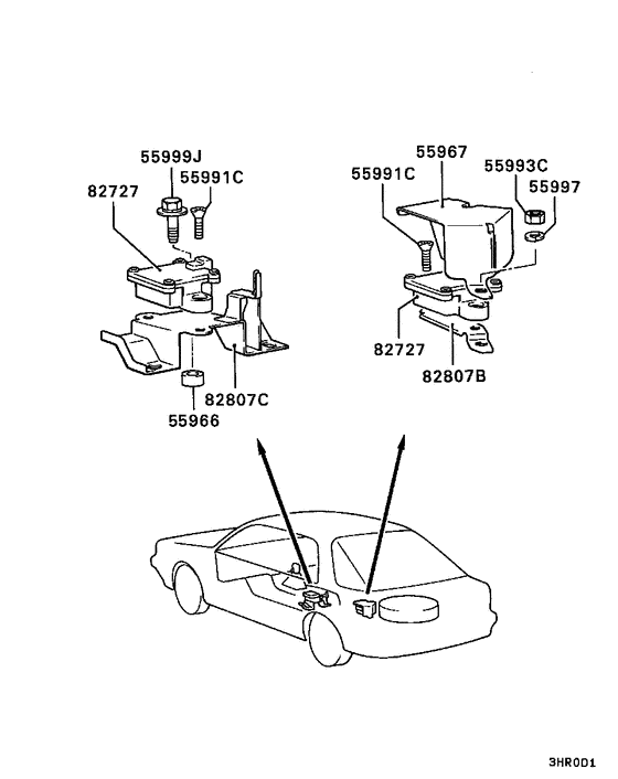 Anti-skid brake sensor