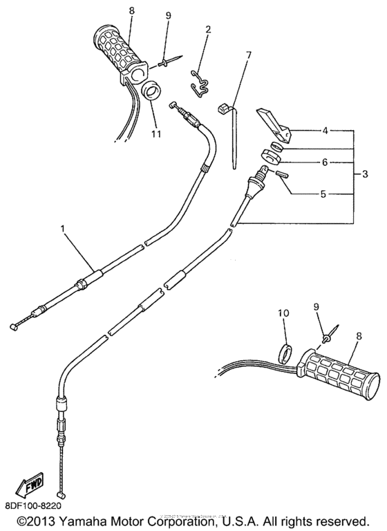 Control cable