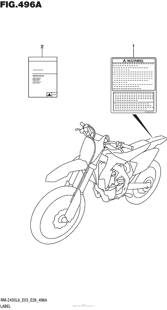 Label (Rm-Z450L6 E03)