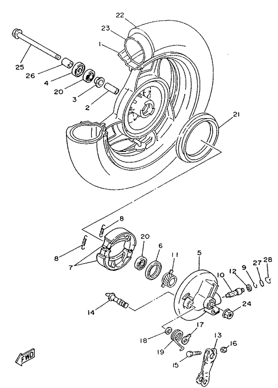 Front wheel