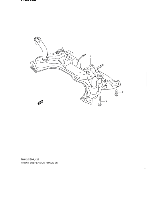 Front suspension frame
