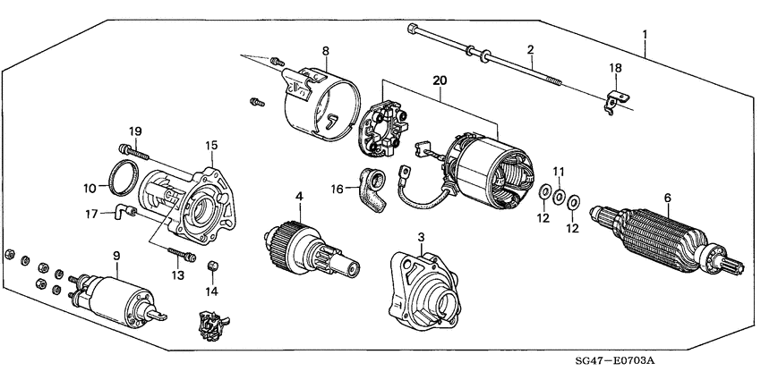 Starter motor