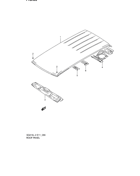 Roof panel