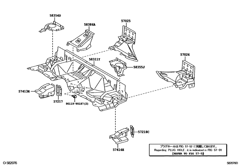 Front Floor Panel & Front Floor Member