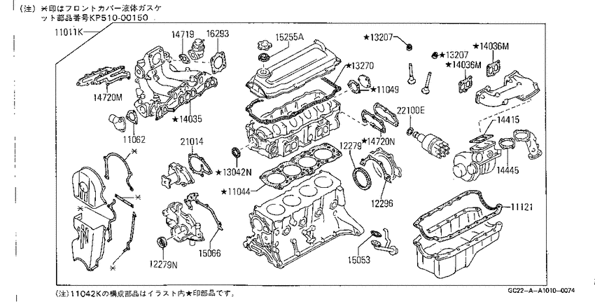 Engine gasket kit
