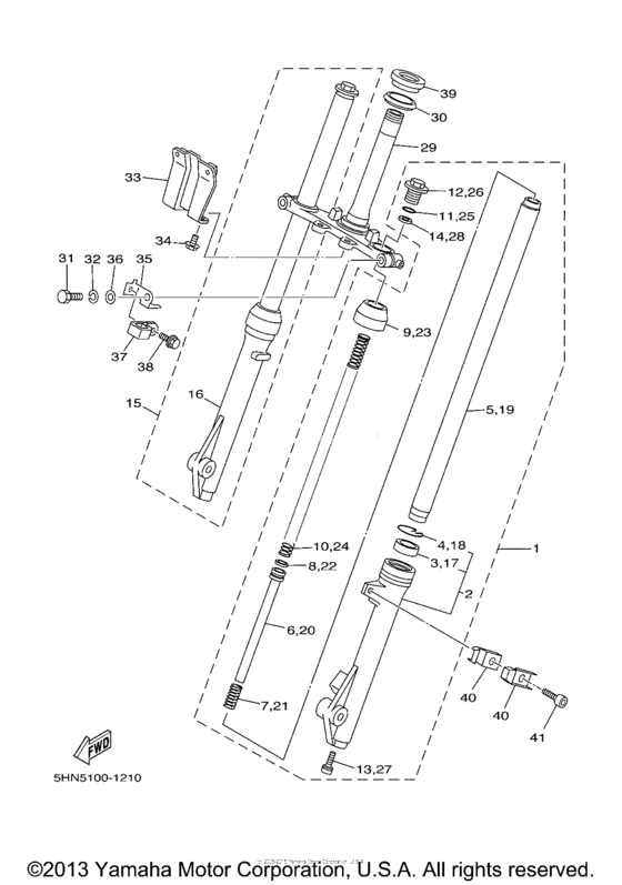 Front fork