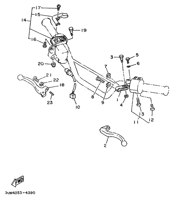 Handle switch & lever