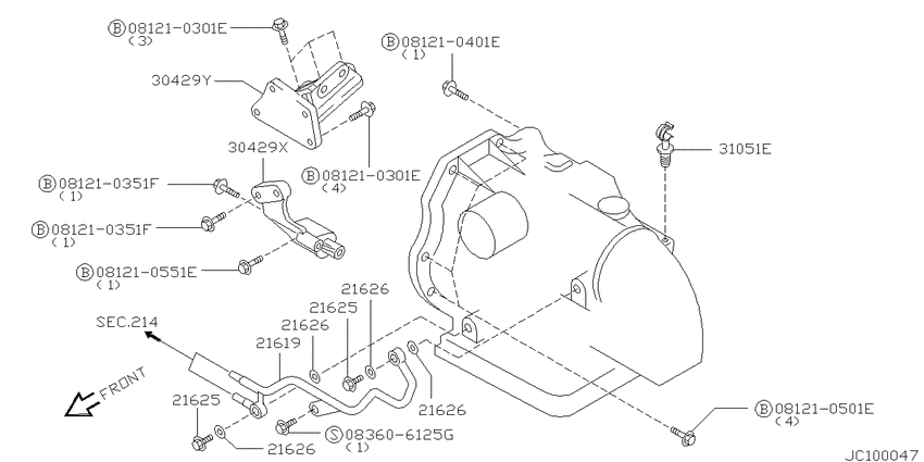 Auto transmission,transaxle & fitting