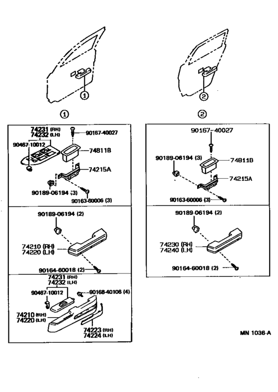 Armrest & Visor