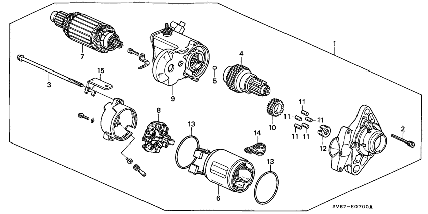 Starter motor
