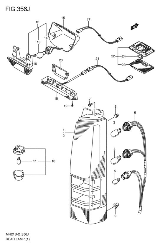 rear lamp