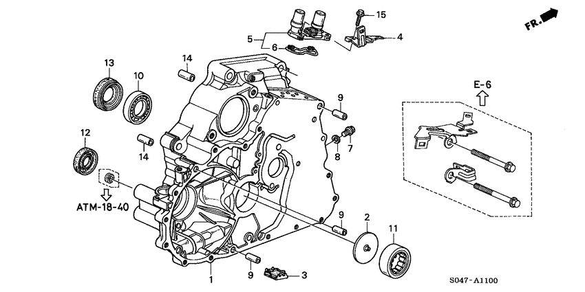 Torque converter housing