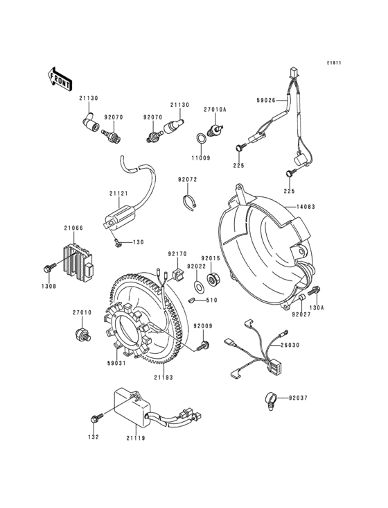 Generator/ignition coil