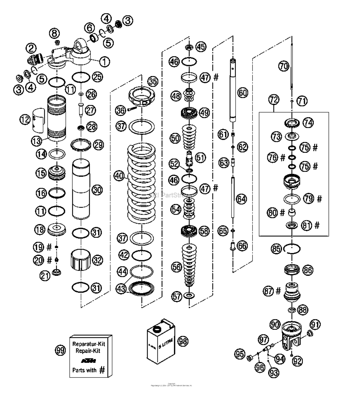 Monoshock Disassembled
