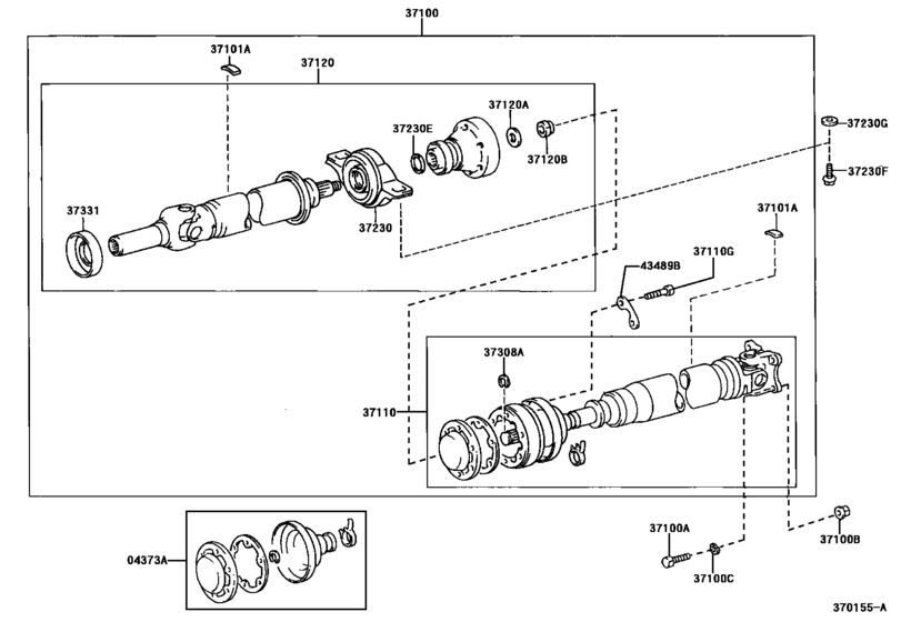Propeller Shaft & Universal Joint