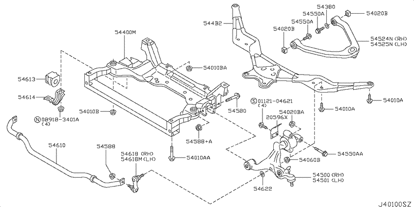 Front suspension