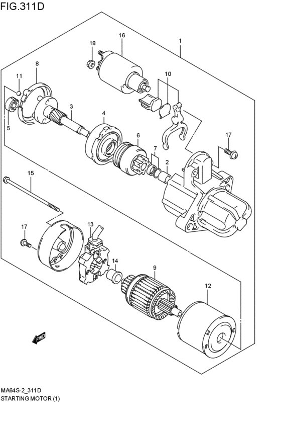 starting motor