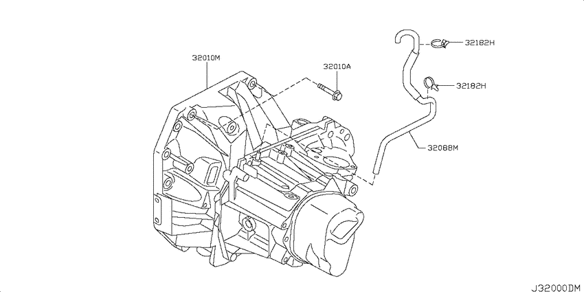 Manual transmission, transaxle & fitting