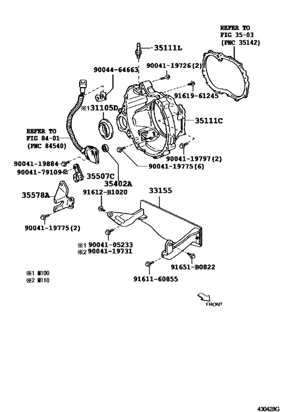 Front Axle Housing & Differential