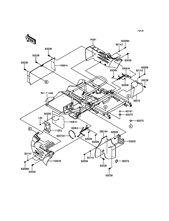 Frame Fittings(Rear)