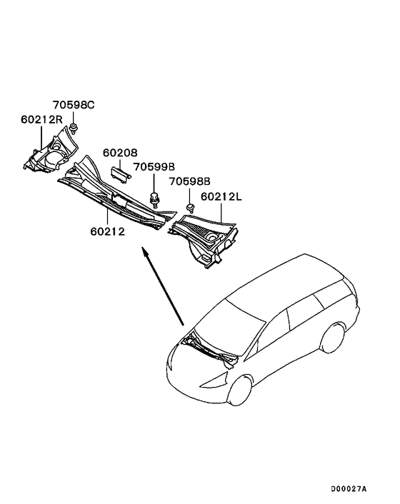 Front garnish & moulding