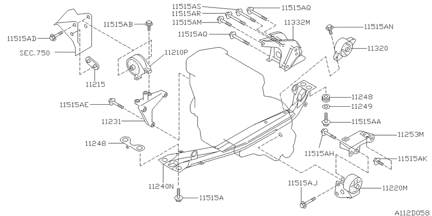 Engine & transmission   mounting