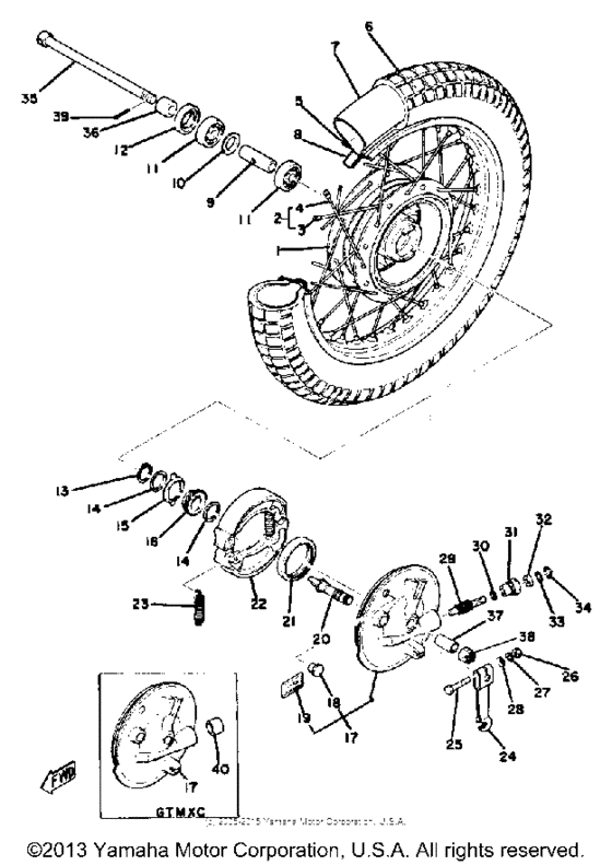 Front wheel