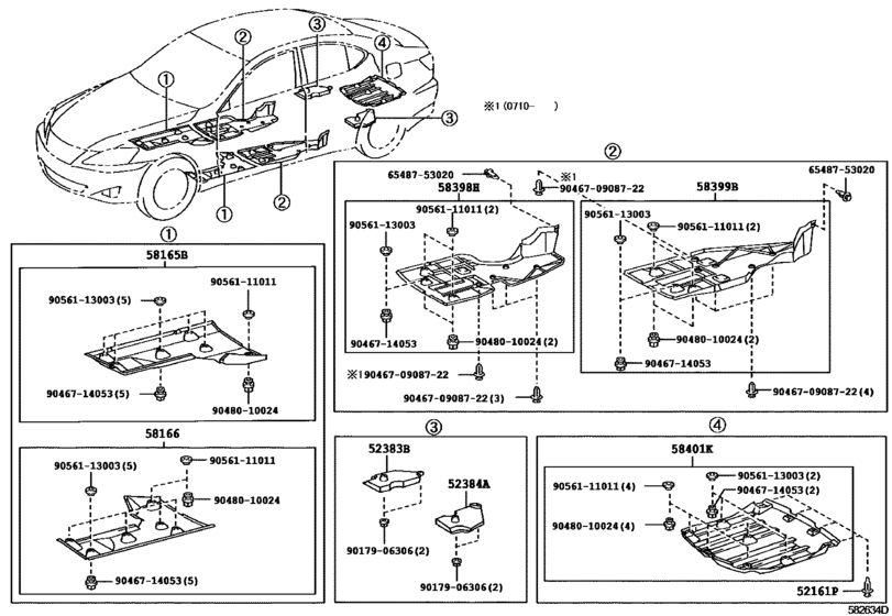 Floor Pan & Lower Back Panel