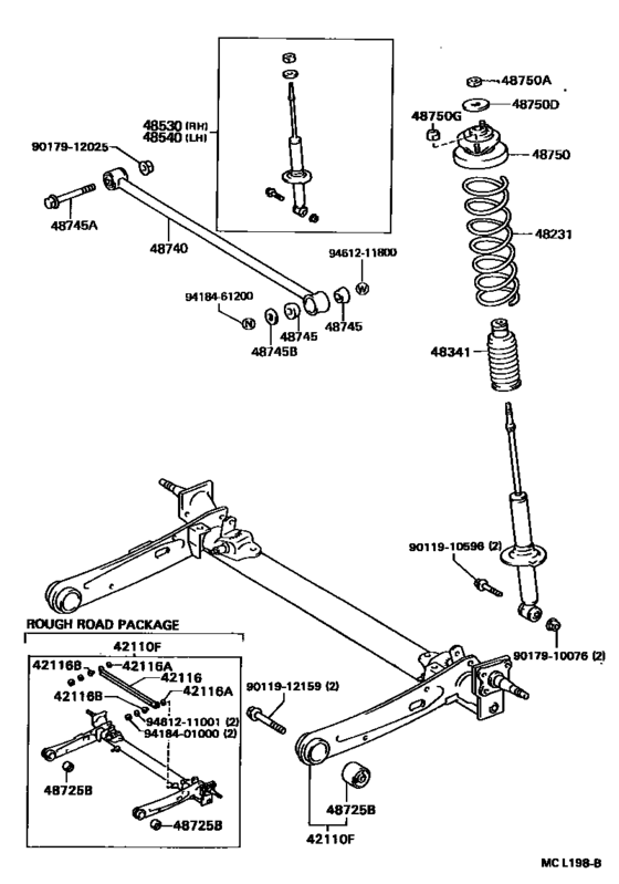 Rear Spring & Shock Absorber