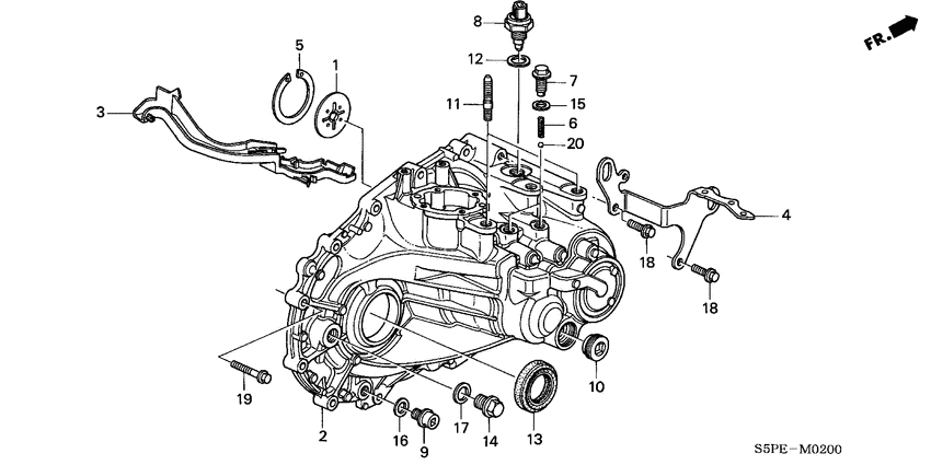 Transmission case