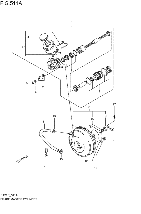 brakes master cylinder