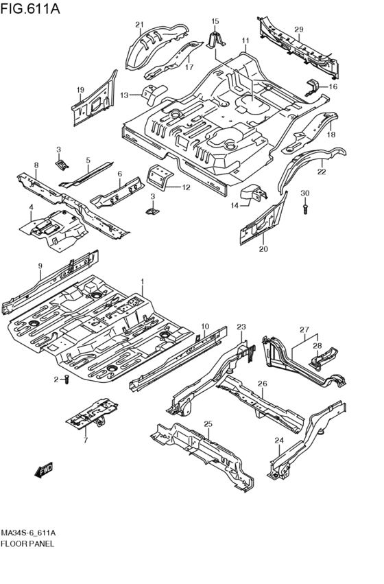 floor panel