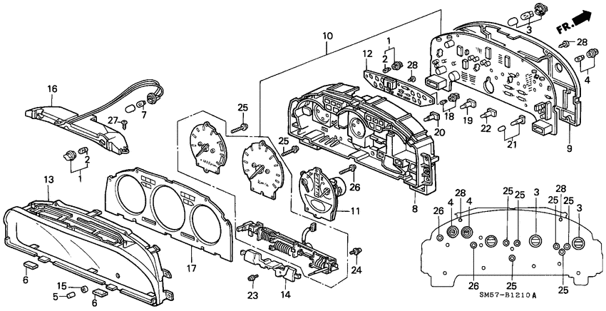 Speedometer component