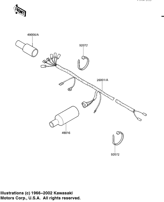 Chassis electrical equipment