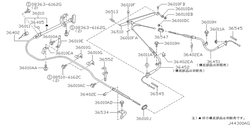 Parking brake control