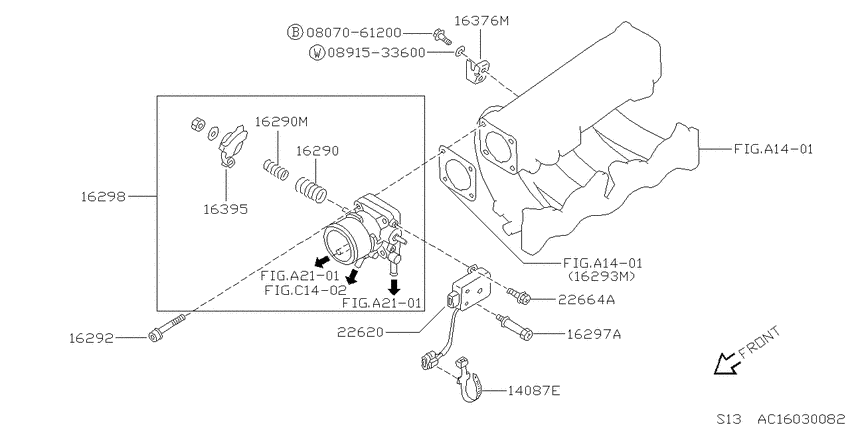 Throttle chamber & iaa unit