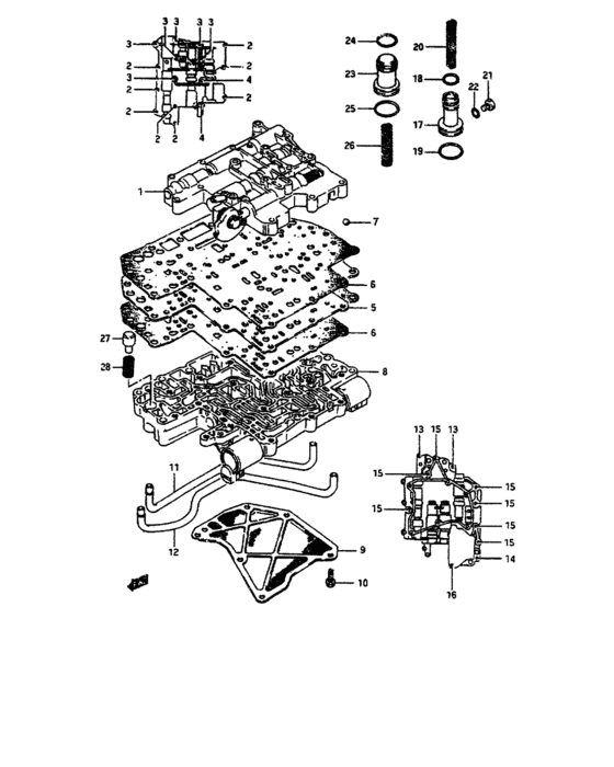 Automatic transmission valve