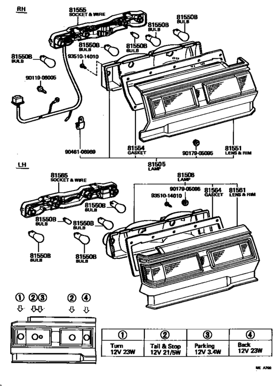 Rear Combination Lamp