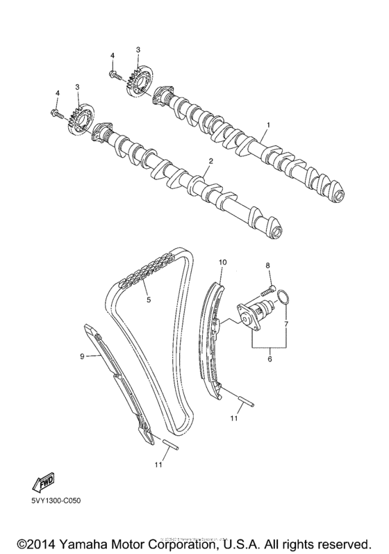 Camshaft & chain