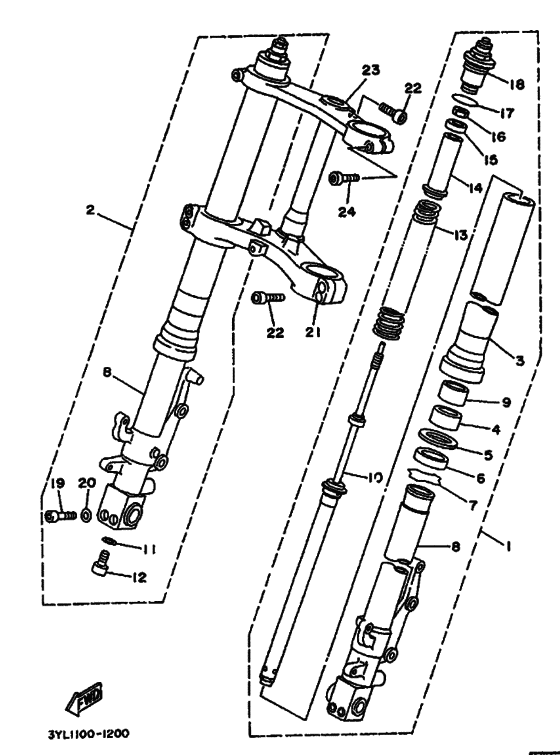 Front fork