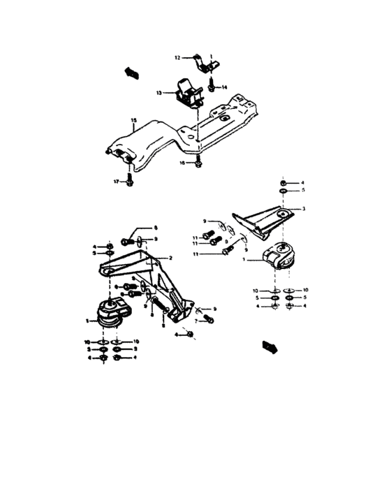 Engine mounting