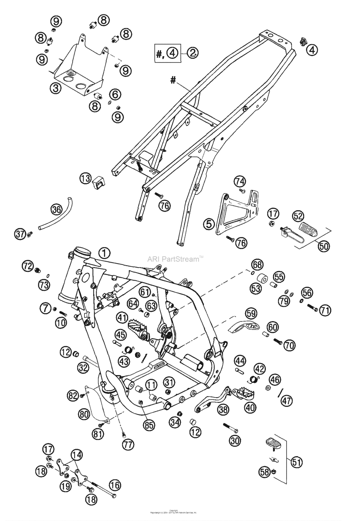Frame, Sub Frame