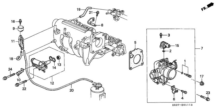 Throttle body