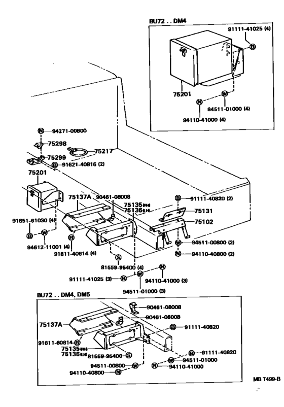 Tool Box & License Plate Bracket