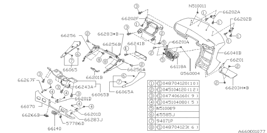 Instrument panel