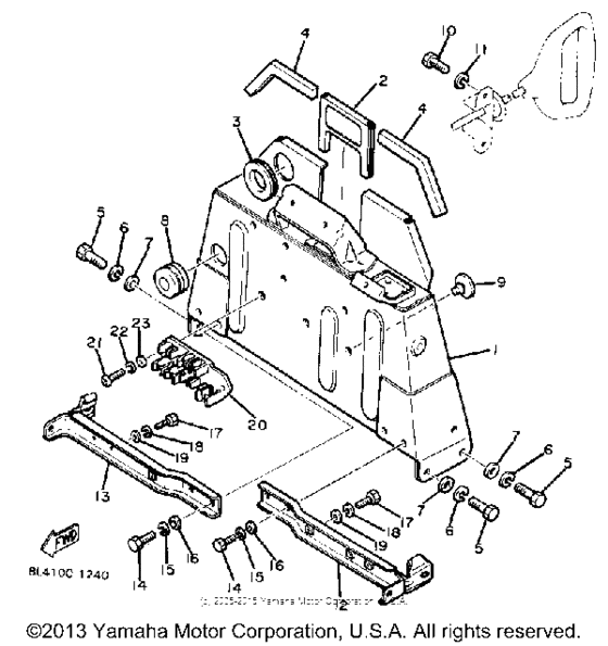 Steering gate