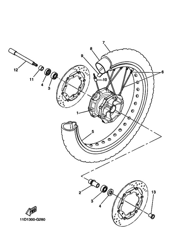 Front wheel