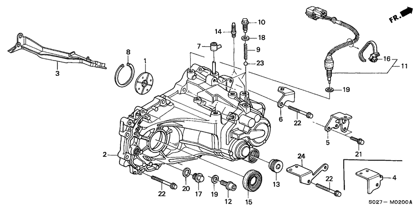Transmission housing