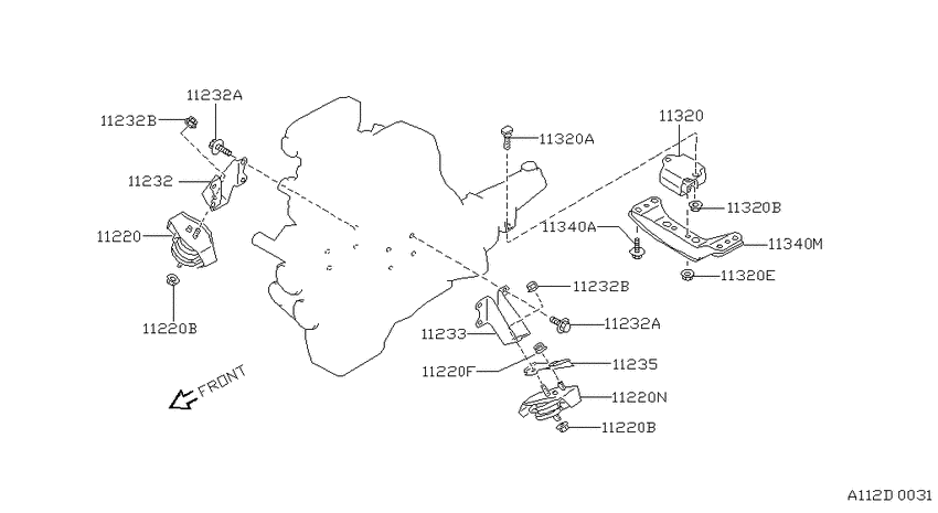 Engine & transmission   mounting
